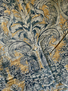 Magnificent Venetian Printed Linen