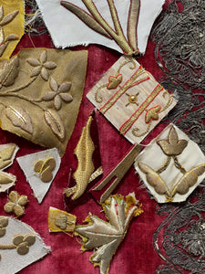 Antique Metallic Applique Project Group