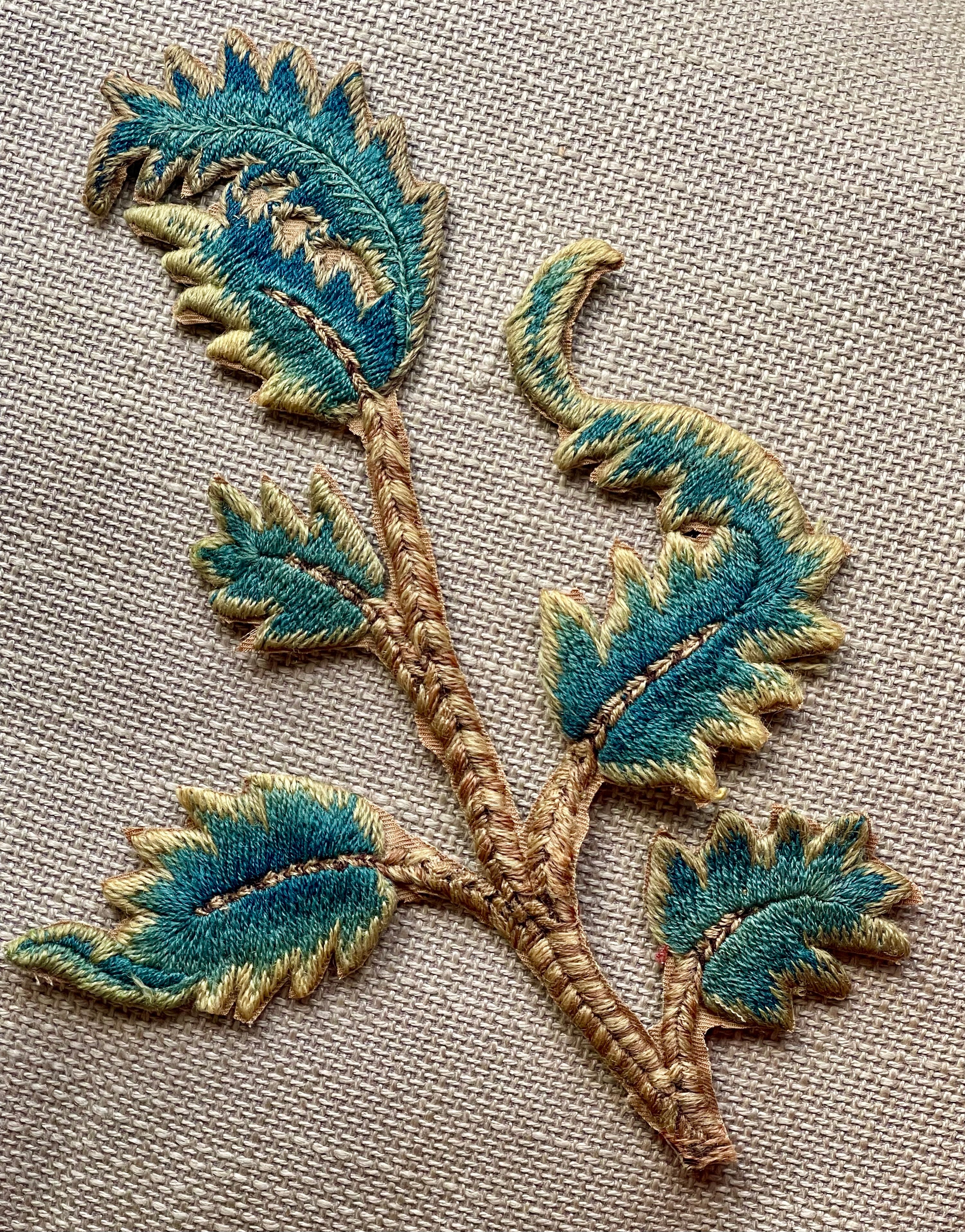 17th Century English Crewelwork Tree