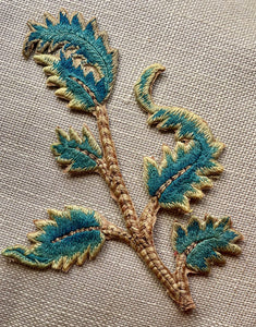 17th Century English Crewelwork Tree