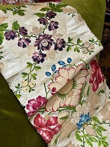 18th Century Lyon Silk Brocade