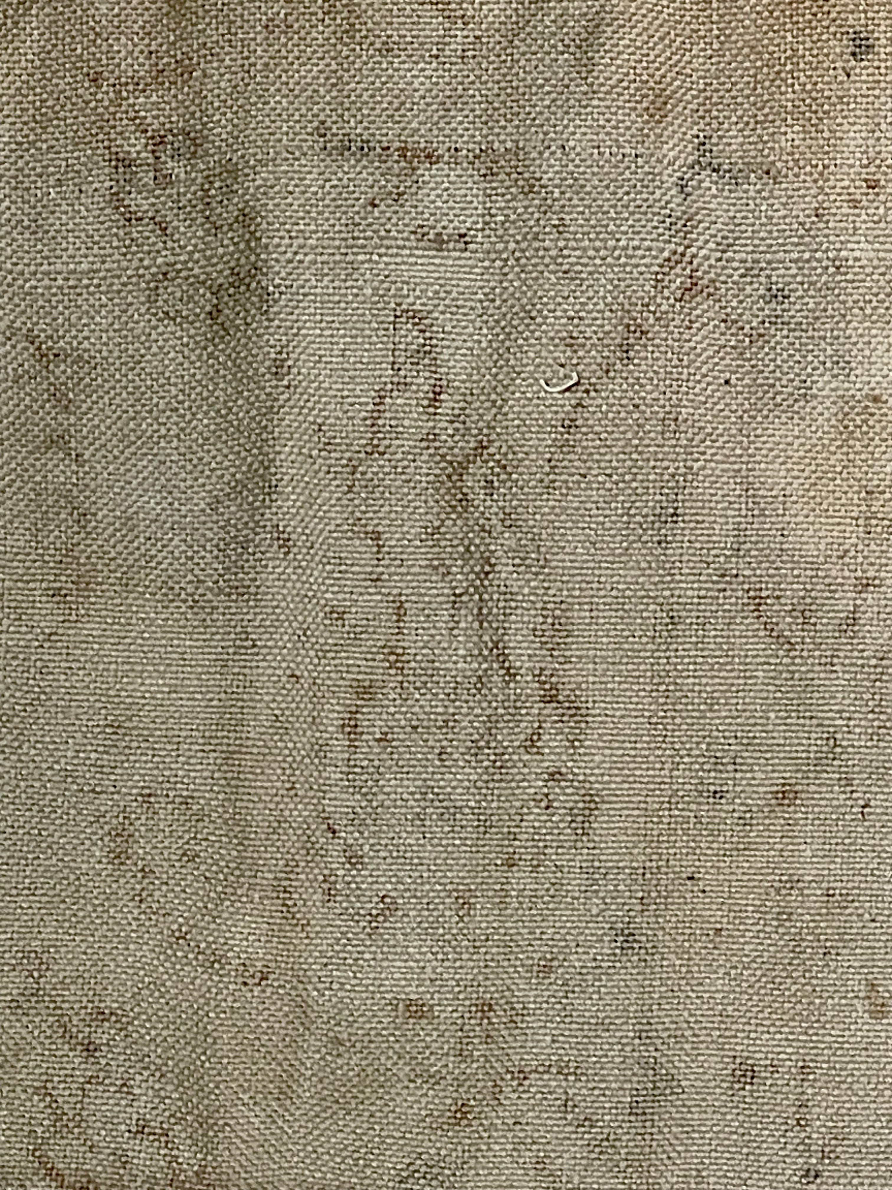 Antique Indo Persian Block Printed Kalamkari Curtains Panels