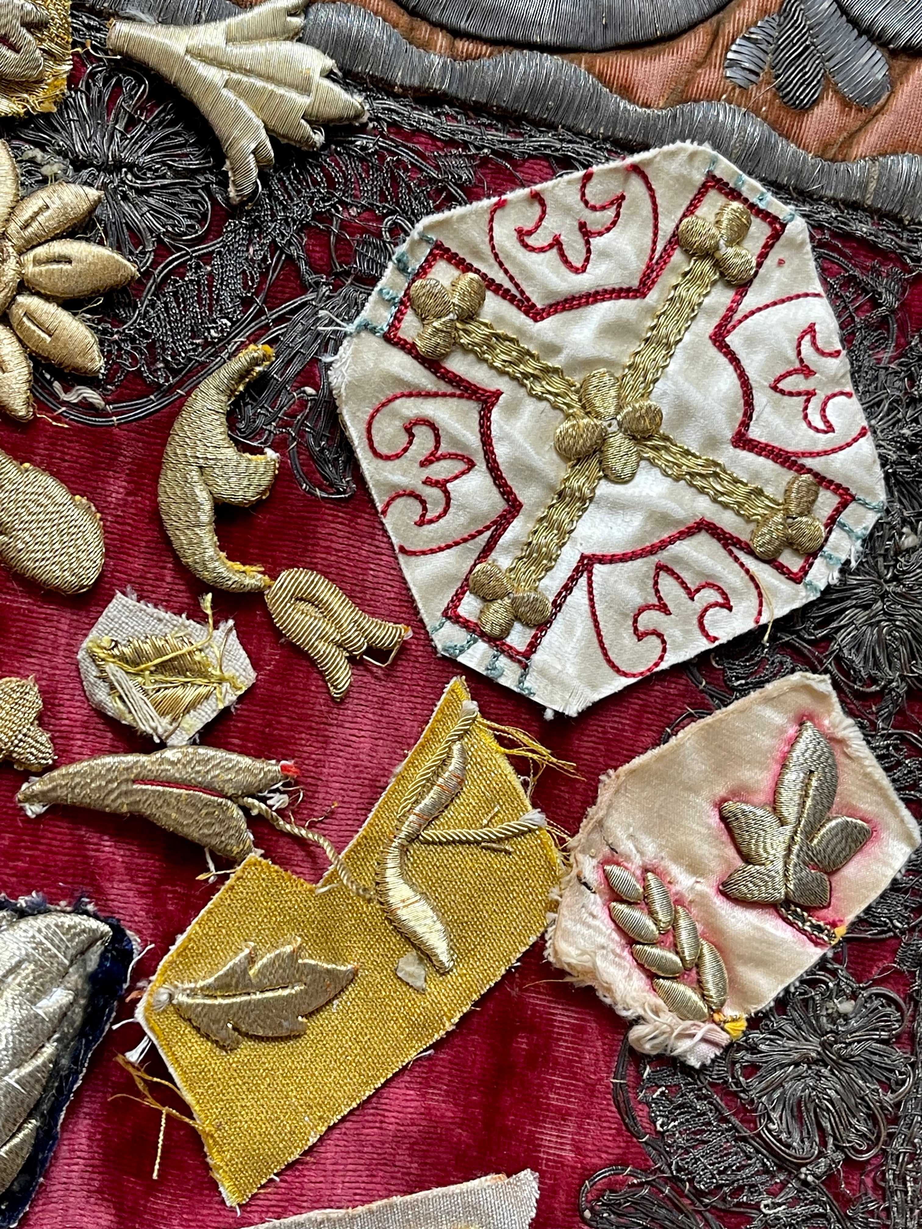 Antique Gold Metallic Applique Project Group