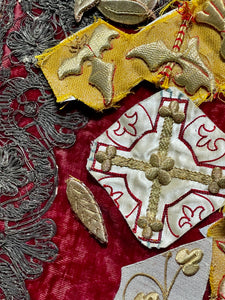 Antique Gold Metallic Applique Project Group