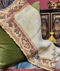 17th Century French Aubusson Tapestry Panel