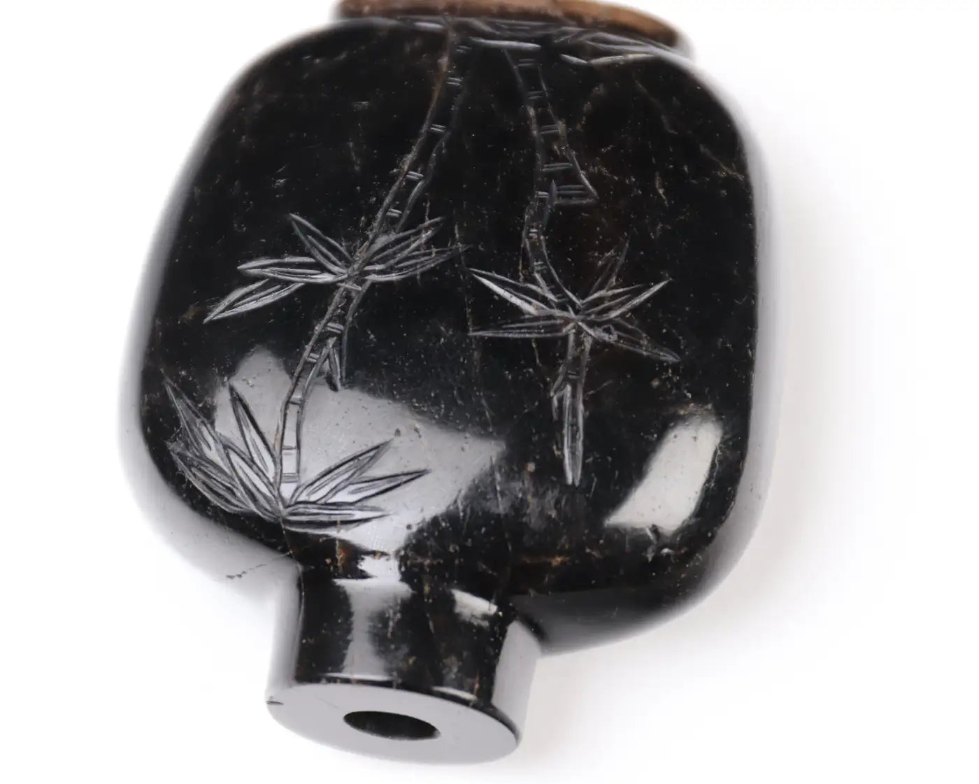 Antique Chinese Snuff Bottle Hardstone Qing Dynasty
