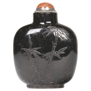 Antique Chinese Snuff Bottle Hardstone Qing Dynasty