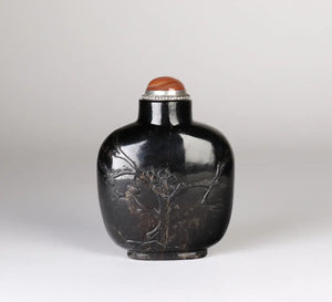 Antique Chinese Snuff Bottle Hardstone Qing Dynasty