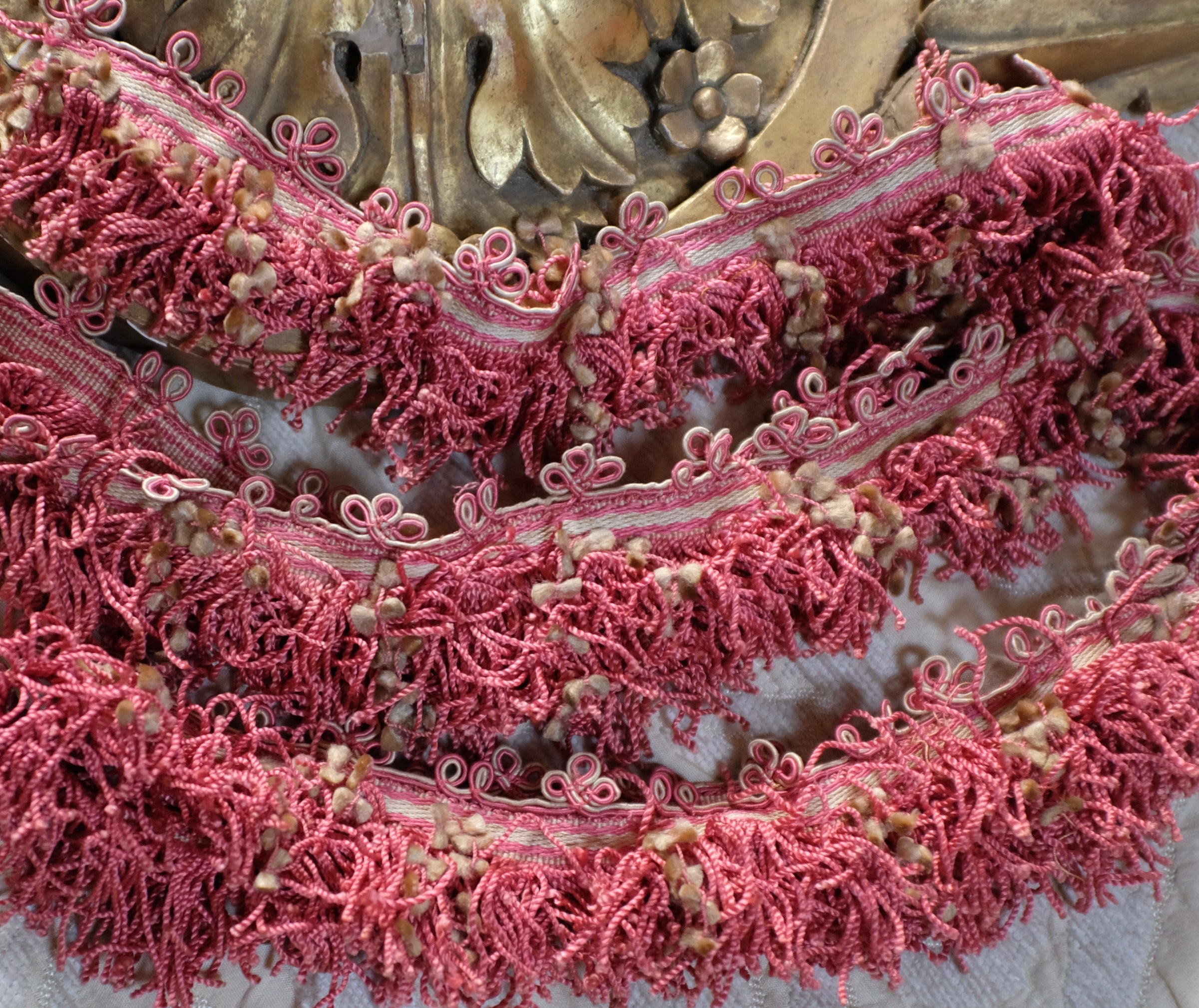 Antique French Silk Passementerie