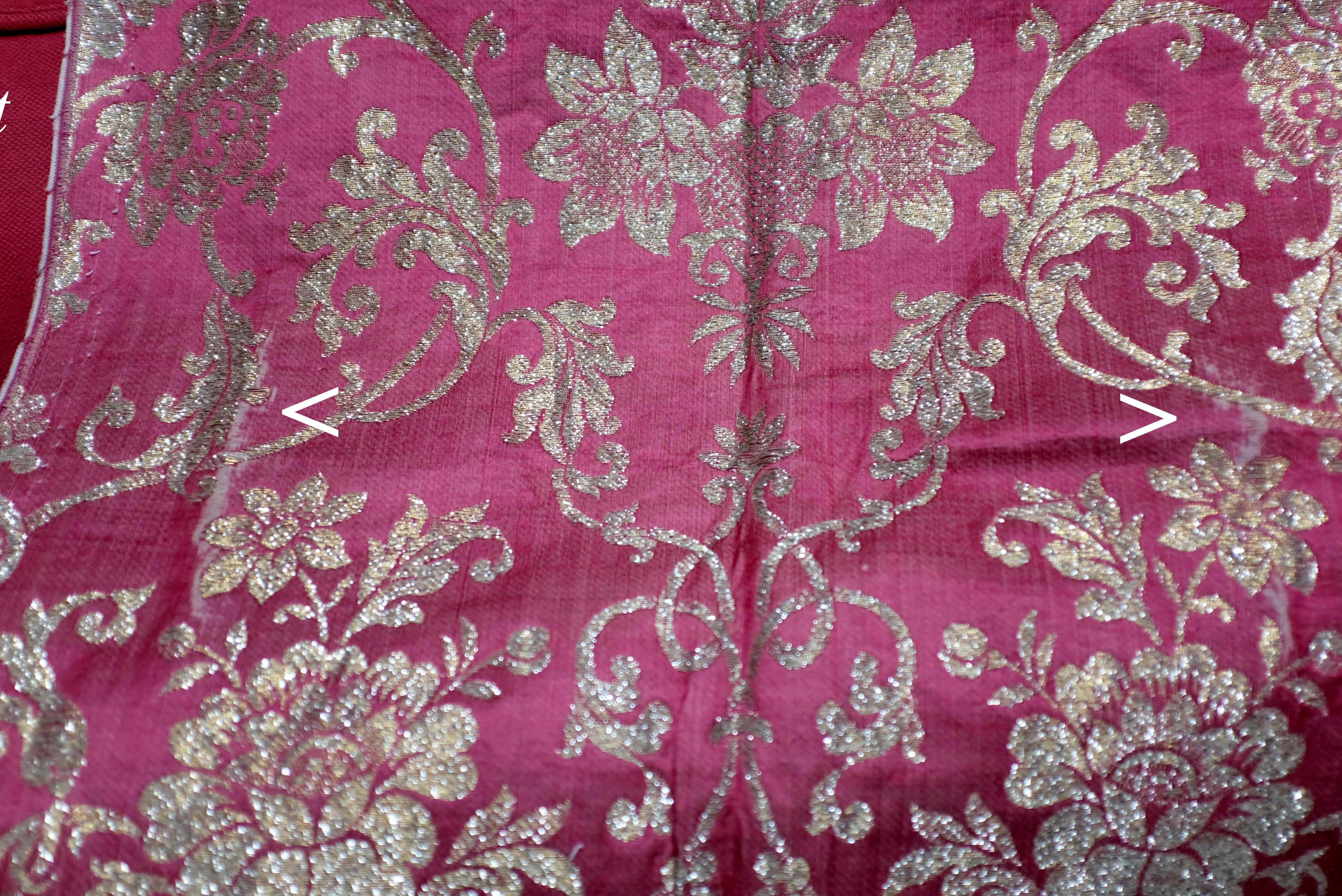 18th Century French Lyon Silk Brocade