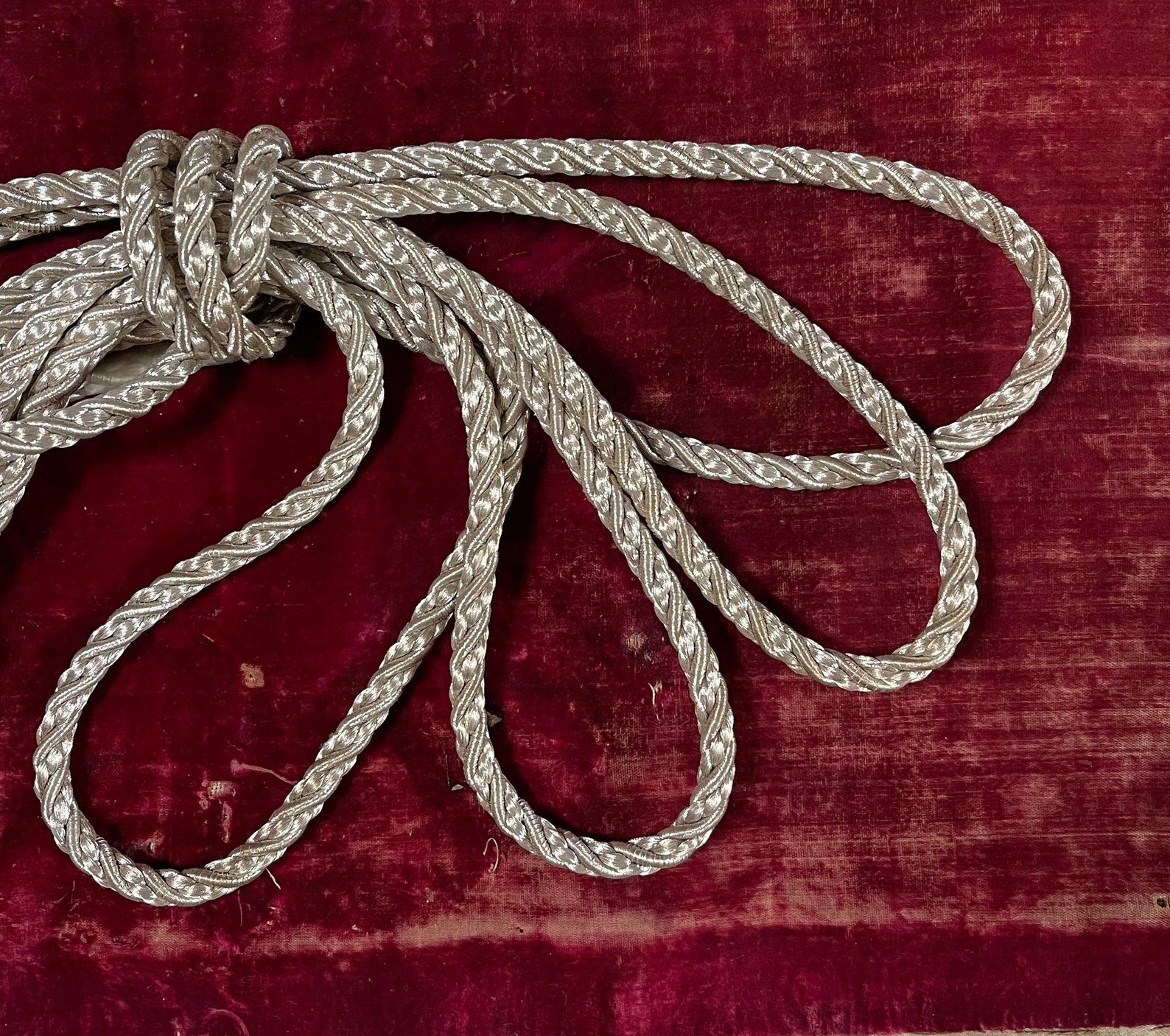 Antique Silver Bullion Cording