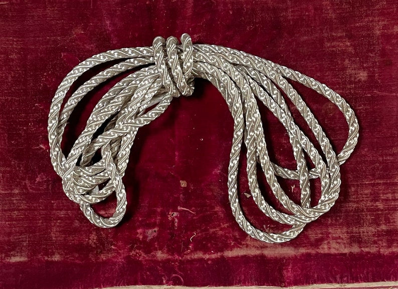 Antique Silver Bullion Cording