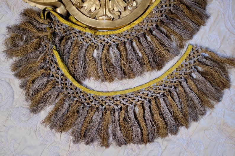 Antique French Empire Metallic Tassel Trim Circa 1800