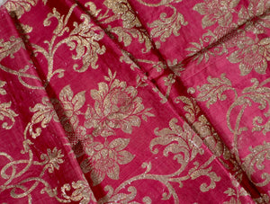 18th Century French Lyon Silk Brocade