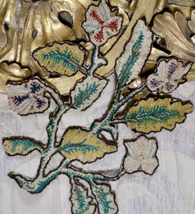 17th Century Needlework Slip Flowers