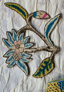 17th Century Crewelwork Slip English Needlework