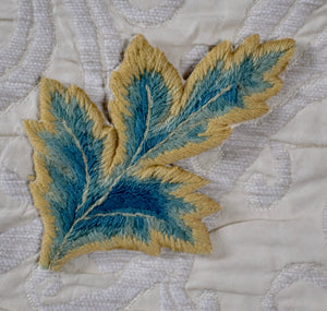 17th Century Crewelwork Slip