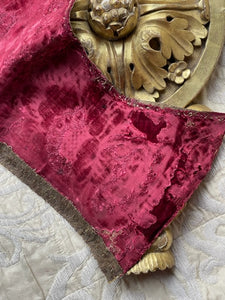 Renaissance Silk Velvet Fragment