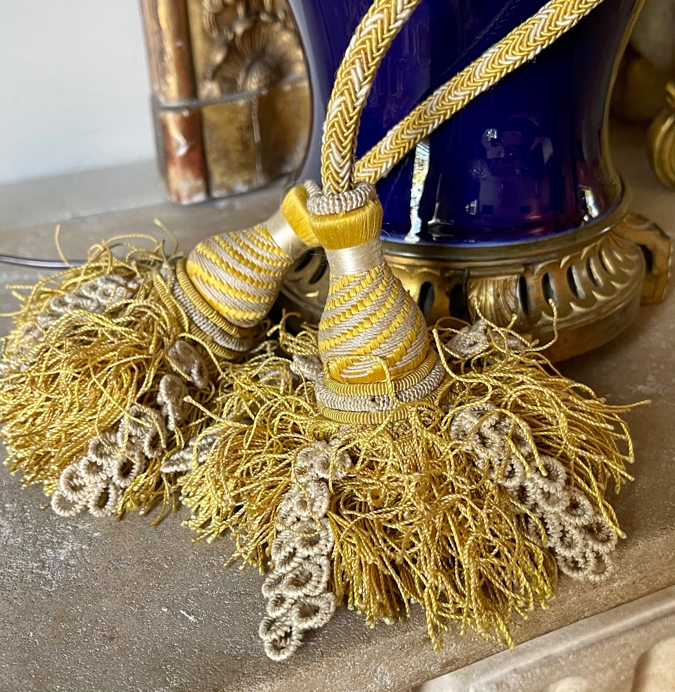 Antique Silk Tassels 19th Century French