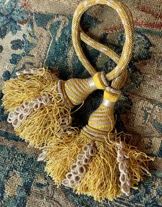 Antique Silk Tassels 19th Century French