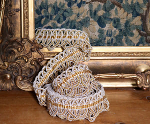 Antique Passementerie French Silk Trim Lyon Silk Trimming