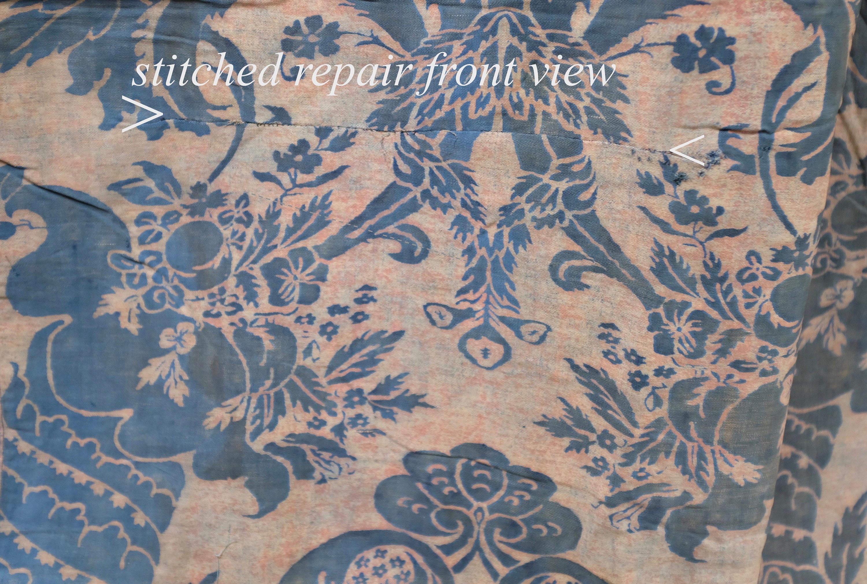RESERVED FOR D    Mariano Fortuny Printed Fabric  Wall Hanging  Olympia  Pattern